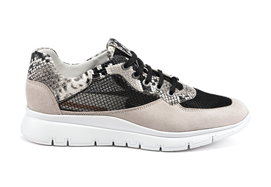 Urban sneakers with animal print, color 