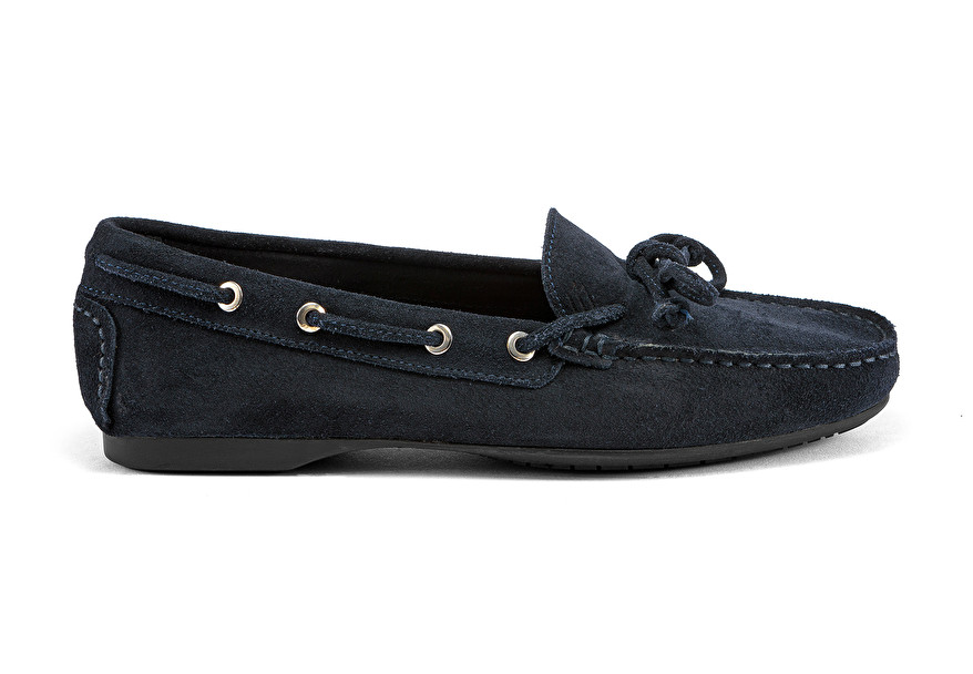 suede moccasins